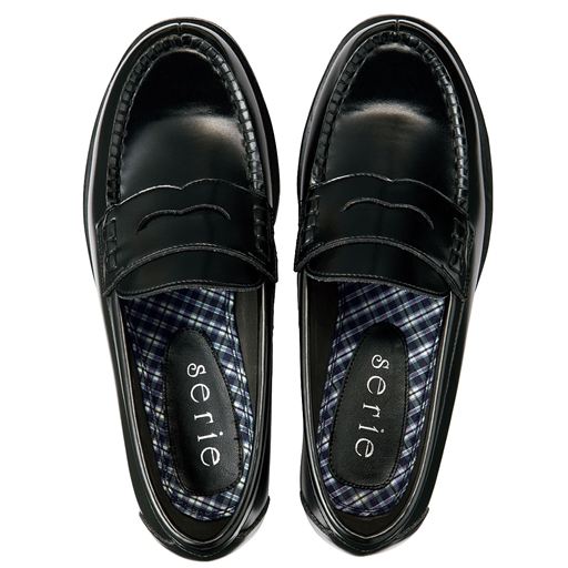 洗えるローファー 軽量 降雨が侵入しにくい スクール 制服 セシール Cecile