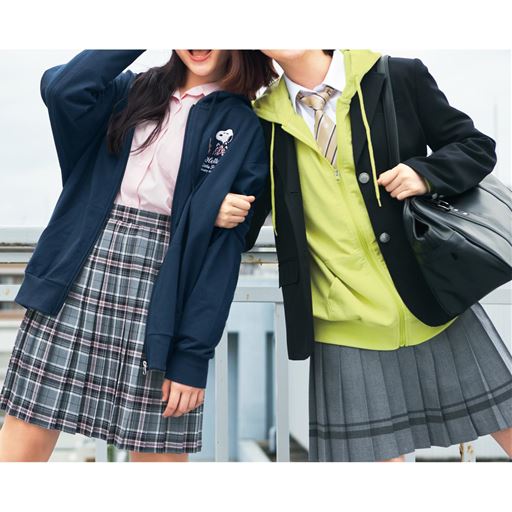 ジップアップパーカー スヌーピー セシール Cecile