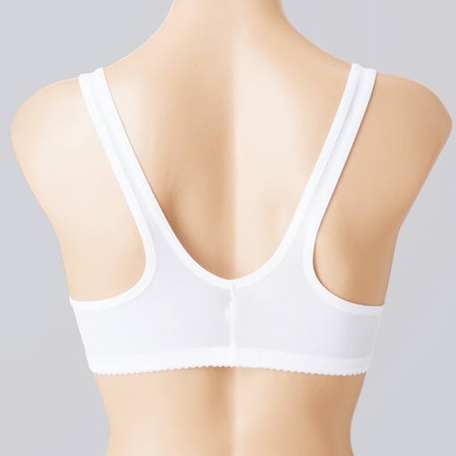 バックスタイル<br><br>バックは動きやすいY字。<br>ストラップのズレもガード!<br>腕や肩の動きもジャマしない。