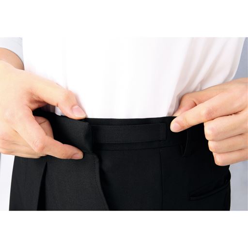 メンズシングルフォーマルスーツ ウエストアジャスター付き セシール Cecile