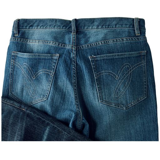 ストレッチレギュラーストレートジーンズ 11 5oz パンツリサーチ該当商品 セシール Cecile