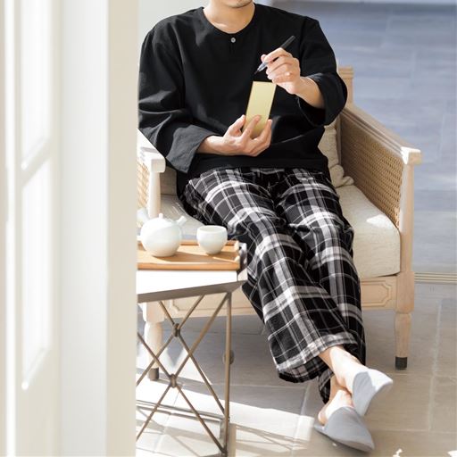 しじら長袖パジャマ セシール Cecile