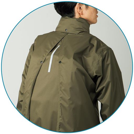 防水 透湿レインコート 7590 レインシェイカー セシール Cecile