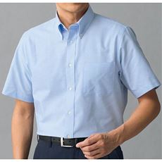 形態安定ボタンダウンYシャツ(半袖)