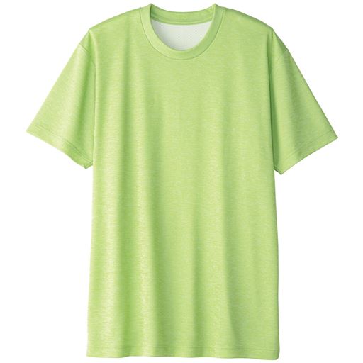 2枚組 クルーネックメッシュtシャツ ドライ 半袖 セシール Cecile