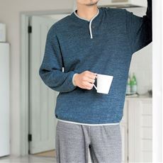 メンズ パジャマ フリース 通販 セシール Cecile
