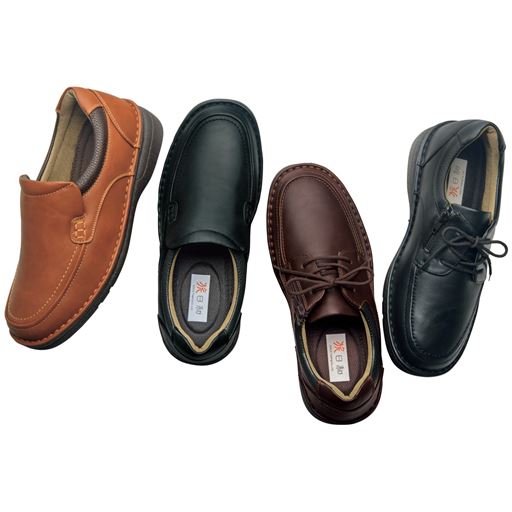 手縫い仕上げの柔らかコンフォートシューズ4e 旅日和 セシール Cecile