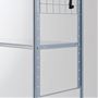 可動棚板は5cmピッチで13段階の位置に高さ調節できます。