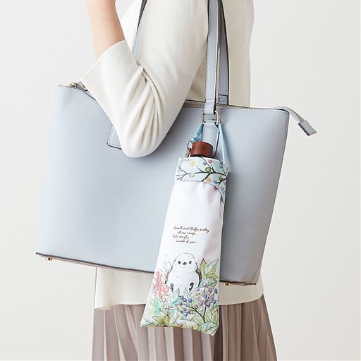 折りたたみ傘 ペットボトル収納ホルダー セシール Cecile 折りたたみ傘 ペットボトル収納ホルダー セシール Cecile