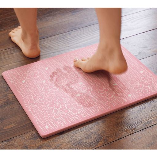 友禅 珪藻土バスマット セシール Cecile