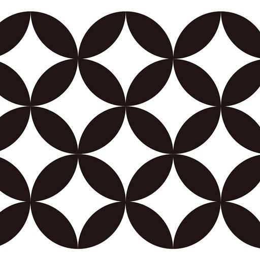 「七宝」は日本伝統の吉祥紋様です。