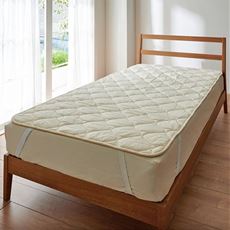 ベッドパッド(洗える羊毛100%)