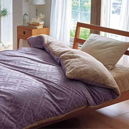 布団を包むズレない毛布 掛け布団用 セシール Cecile