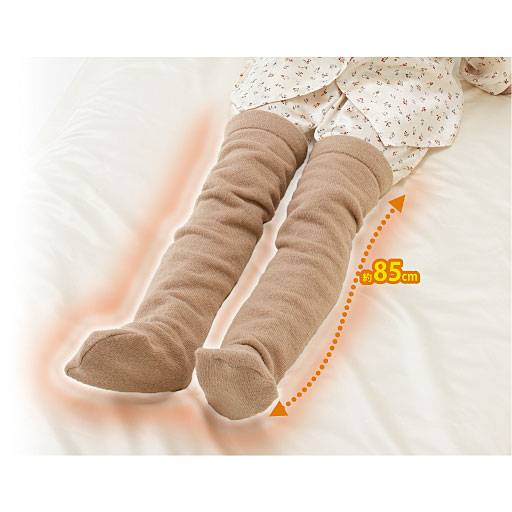 寝巻きの上から履く 足のお布団® - セシール(cecile)