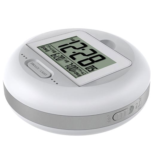 振動アラームクロック 目覚まし時計 セシール Cecile