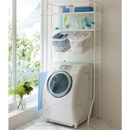 C<br>※写真の洗濯機は幅60cm×奥行70cm×高さ96cmです。