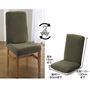 適応サイズ(座椅子カバーL)<br>座椅子カバーは背もたれのある椅子にも対応します。