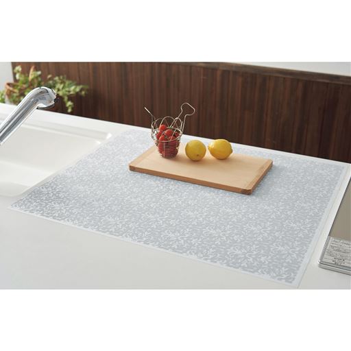 ぴたっと吸着シリコンマット 汚れ キズ すべり防止 セシール Cecile