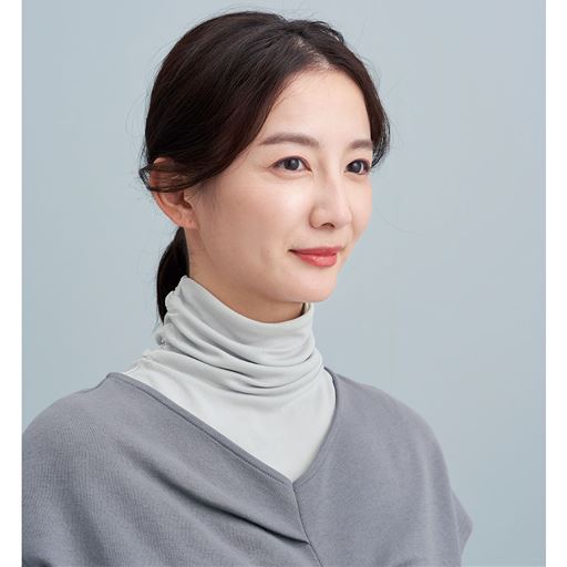 放熱吸汗付け襟風uvネックカバー セシール Cecile