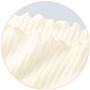 綿90%メリノウール10%<br>メリノウール糸のまわりを綿糸でカバー。あたたかさとやさしさが両立した、天然素材100%の綿ウールリブインナーです。