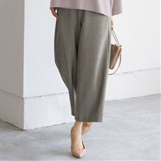 レディース クロップドパンツ 冬 通販 セシール Cecile