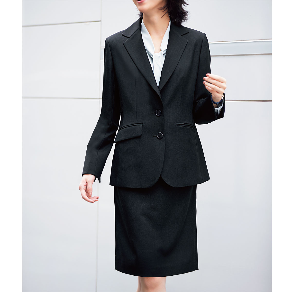 Cecilene ②日本製 スカートスーツ セットアップ グレージュ - 通販