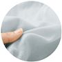 綿100%のやさしいぬくもりで眠りをサポート。軽やかな肌ざわりで体を包み込む、薄手の綿100%ガーゼ天竺素材で仕上げたパジャマインナー。冷えや乾燥対策にうれしい足元をカバーする長め丈。