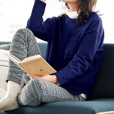 あったか!ぬく盛り裏シャギーレギンスパンツ(美脚シルエット・帯電防止・UVカット・人気商品・選べる3レングス・節電対策)