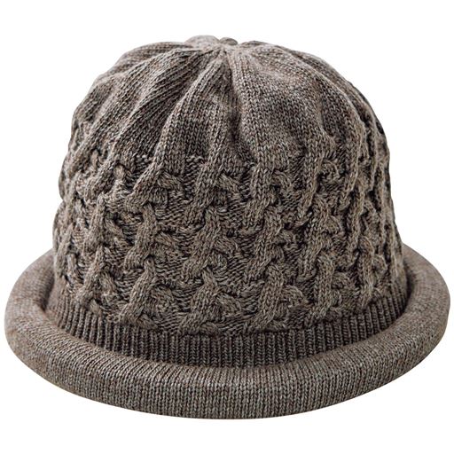 しめつけない髪型ふんわり帽子 セシール Cecile