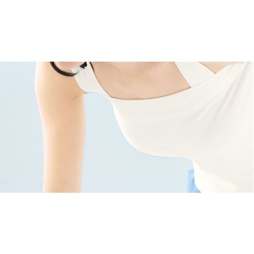 ベアトップ風キャミソール セシール Cecile