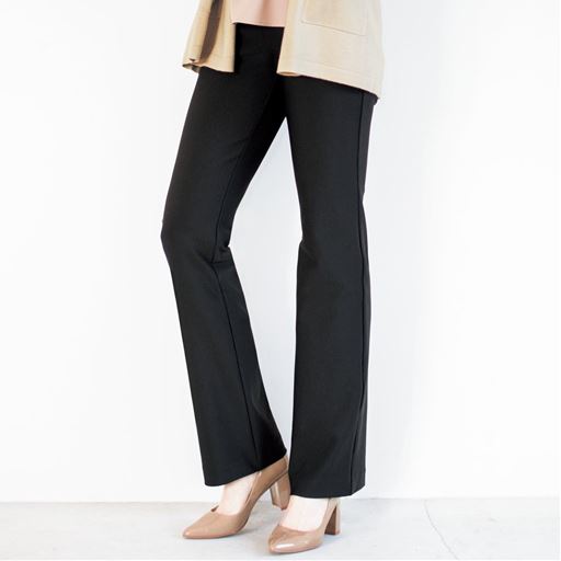 ハイテンションブーツカットパンツ 美脚パンツ 全方向ストレッチ 洗濯機ok セシール Cecile ハイテンションブーツカットパンツ 美脚パンツ 全方向ストレッチ 洗濯機ok セシール Cecile