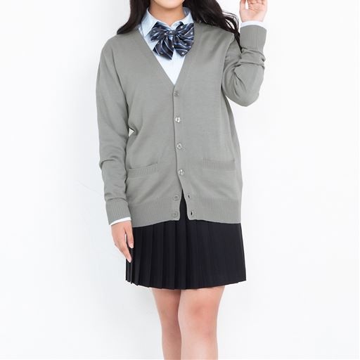 抗菌防臭 薄手ニットカーディガン スクール 制服 セシール Cecile