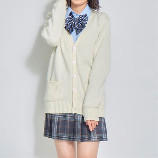 年間使いやすい綿100 カーディガン Vネックニット 洗濯機ok スクール 制服 セシール Cecile 年間使いやすい綿100 カーディガン Vネックニット 洗濯機ok スクール 制服 セシール Cecile