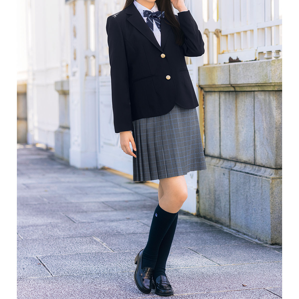 スーツ4点セット ジャケット シャツ スカート リボン スクール 制服 学校制服の通販ならセシール Cecile