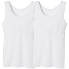 おすすめタンクトップ 綿100 通販 セシール Cecile