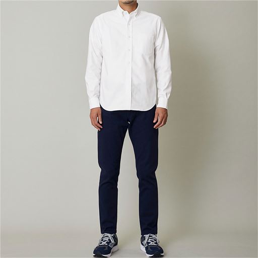 上質仕立てのオックスフォードシャツ 長袖 オーガニックコットンを100 使用 ファッション通販ならセシール Cecile