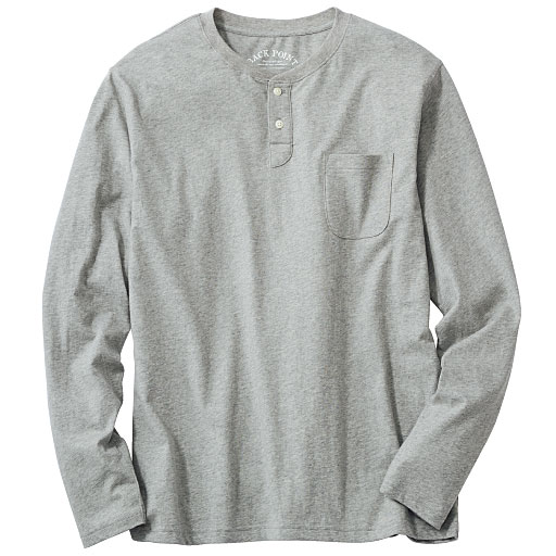 最新な ヘンリーネック シャツ メンズ レディース 長袖 Tシャツ カットソー 七分 長袖 Hlt No