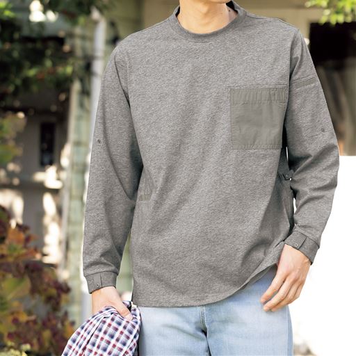 グレー コーディネート例