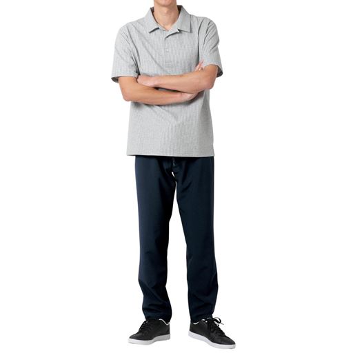 ダークネイビー Lサイズ股下72cm着用 コーディネート例