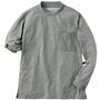 グレー<br>(両袖はスナップボタン式のロールアップ仕様)