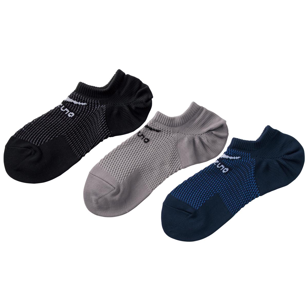 ソックス・3足組(ミズノ)(MIZUNO) ファッション通販ならセシール(cecile)