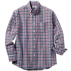 綿100%サッカー素材シャツ(長袖)