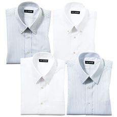 形態安定Yシャツ(長袖)/出張・洗い替え対策