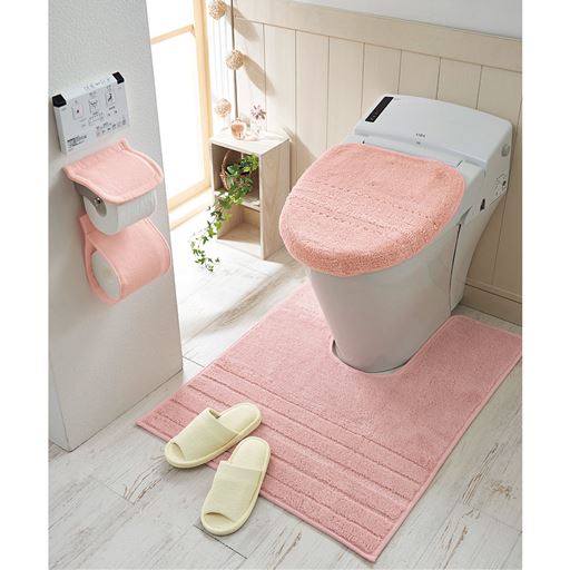 単品販売 トイレペーパーホルダーカバー トイレスリッパ セシール Cecile