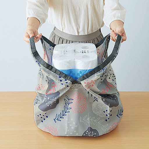 コンパクトエコバッグ シュパット ドロップ セシール Cecile