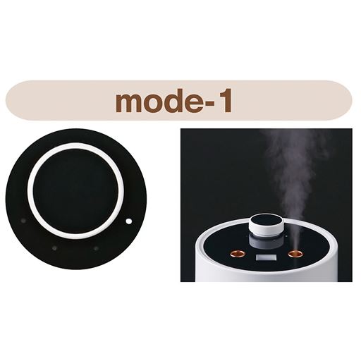 mode-1 片側の吹き出し口から常時噴霧
