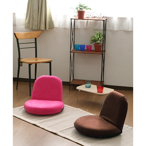 コンパクト座椅子 ポップチェア セシール Cecile