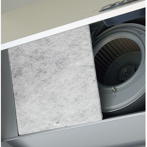 ふわっとかぶせるフィルター 12枚組 深型レンジフード金属フィルター用 セシール Cecile