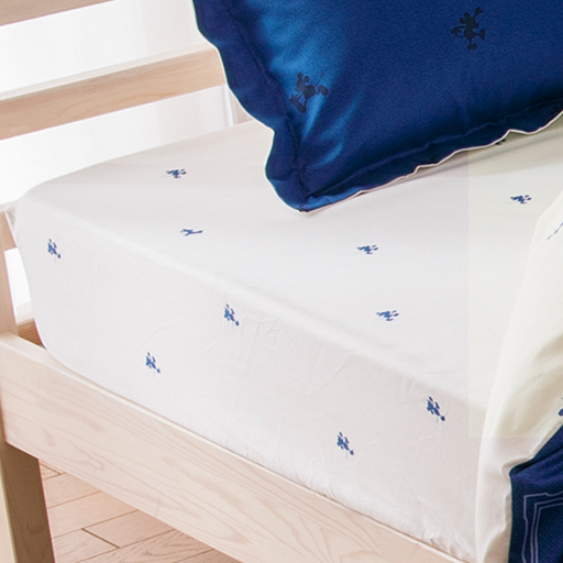 シルエットdeミッキーボックスシーツ ディズニー セシール Cecile