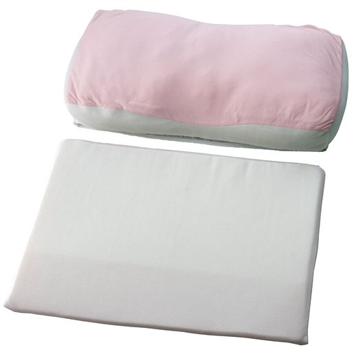 枕と高反発シートは取り外せるセパレートタイプ。高反発ウレタンシートは低い枕としてもご使用できます。